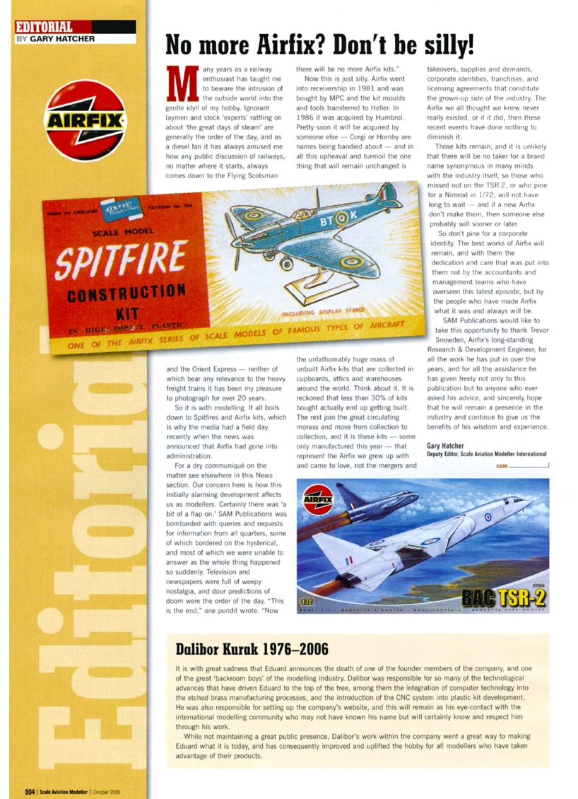 Scale Aviation Modeller International 2006-10